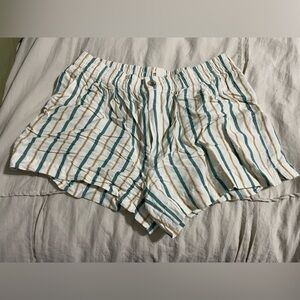 Madewell Linen-Blend Track Shorts